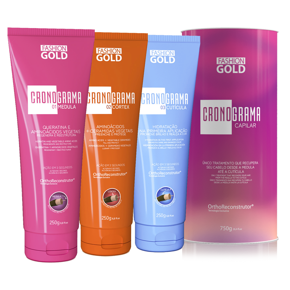 CRONOGRAMA Hair Care System - Fashion Gold